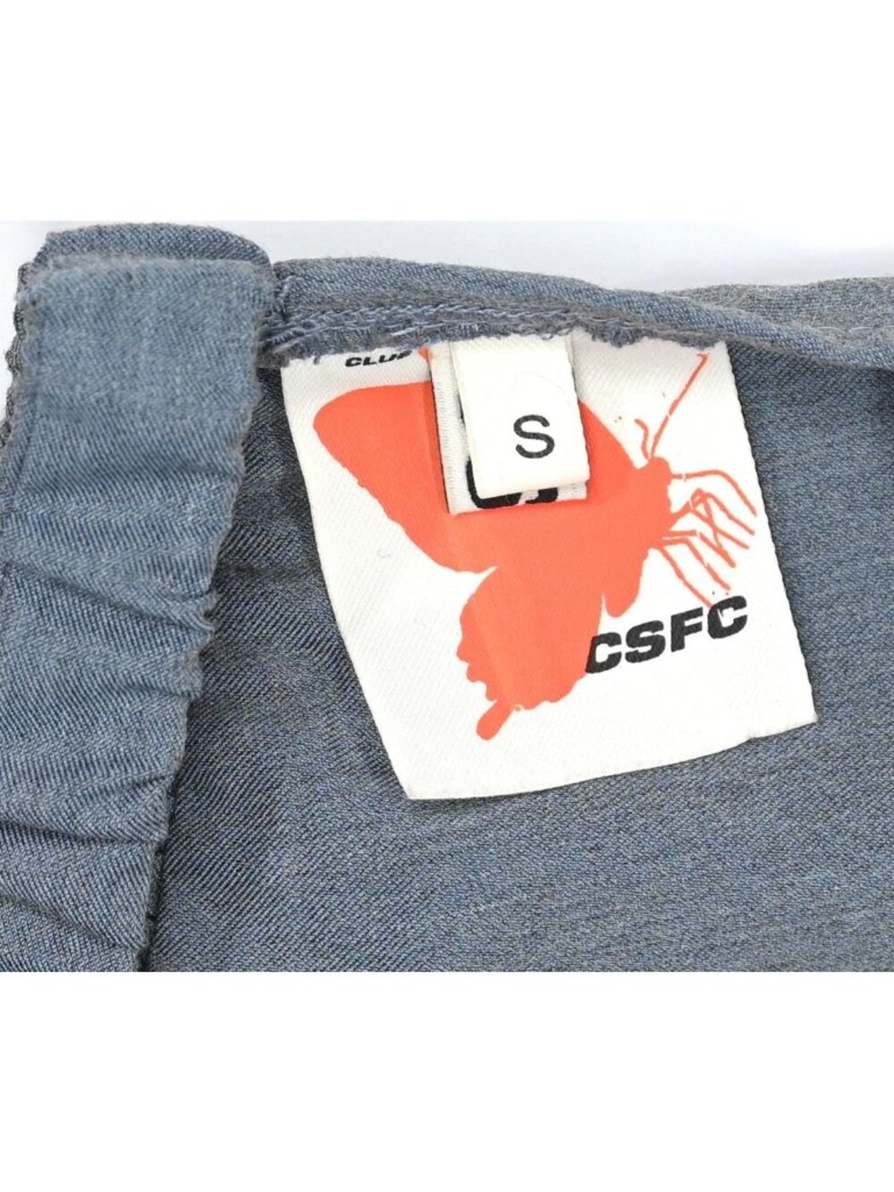 CSFC Ruched Crop Top in Blue - Picture 3 of 3